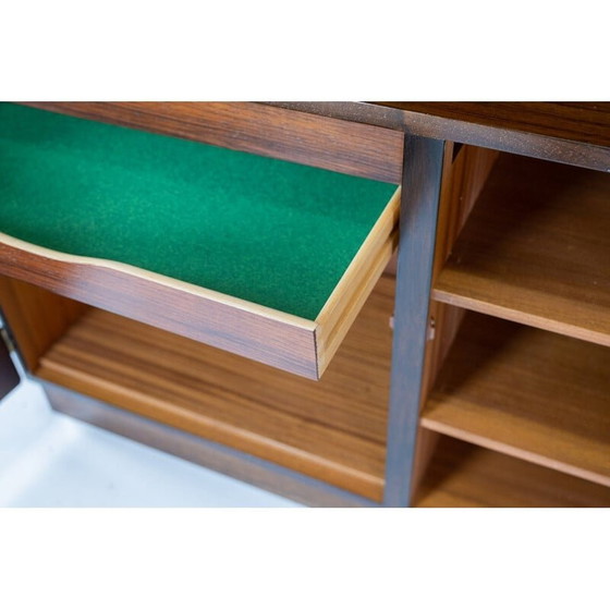 Image 1 of Bibliothèque vintage à caissons en bois de rose "no. 9" par Omann Junior, 1960