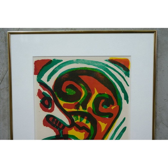 Image 1 of Lithographie abstraite vintage de Bengt Lindström, Suède 1970