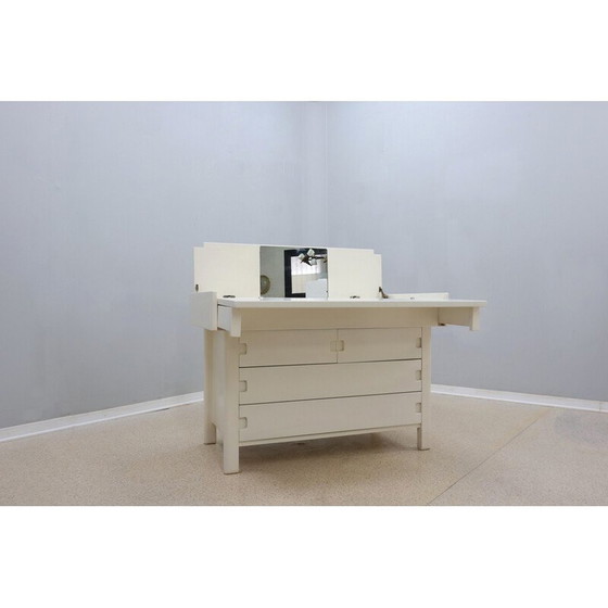 Image 1 of Commode vintage en bois massif laqué par E. Radaelli pour Saporiti, 1970