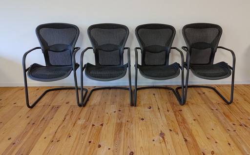 Fauteuils de conférence Herman Miller Aeron