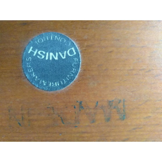 Image 1 of Fauteuil vintage en teck par IllUM Wikkelso pour le danois Niels Eilersen 1960