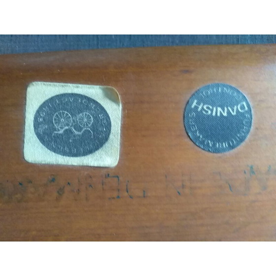 Image 1 of Fauteuil vintage en teck par IllUM Wikkelso pour le danois Niels Eilersen 1960