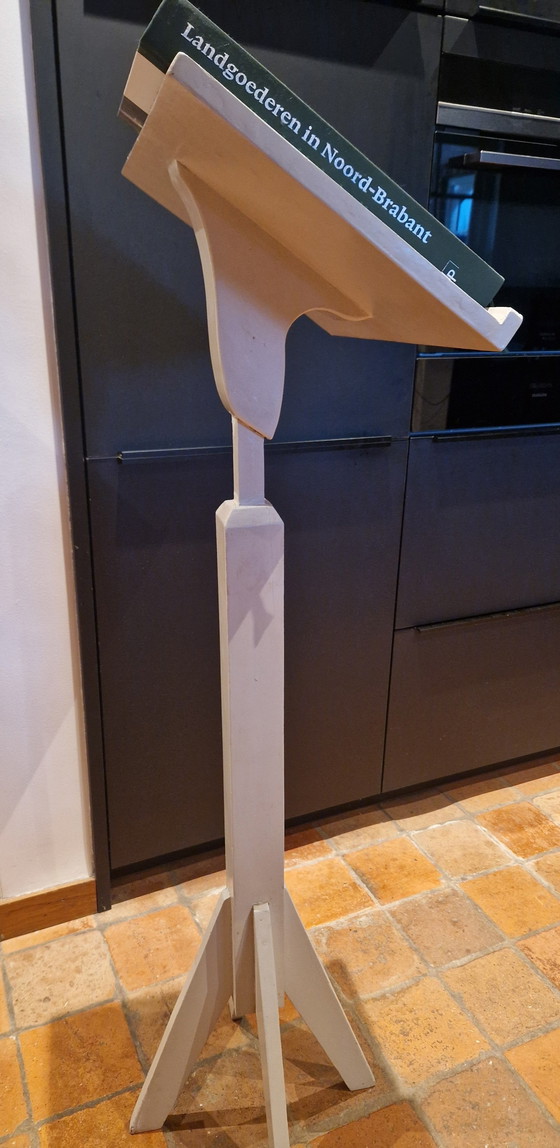 Image 1 of Lutrin vintage, Chaise parlante, Tablette de lecture, Lutrin, Lutrin, Art déco