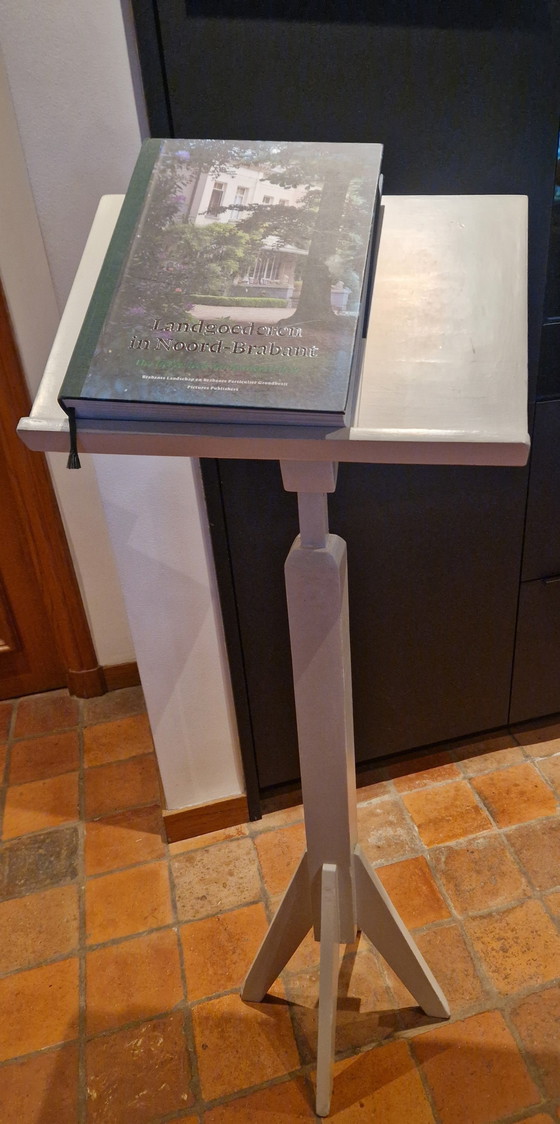 Image 1 of Lutrin vintage, Chaise parlante, Tablette de lecture, Lutrin, Lutrin, Art déco