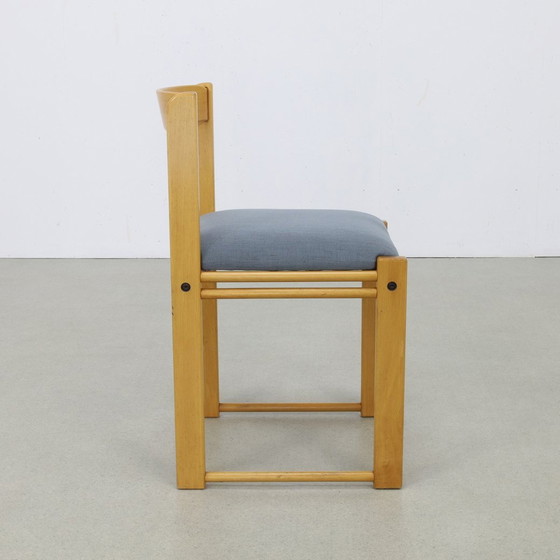 Image 1 of 3X Chaise de salle à manger vintage nouvellement tapissée