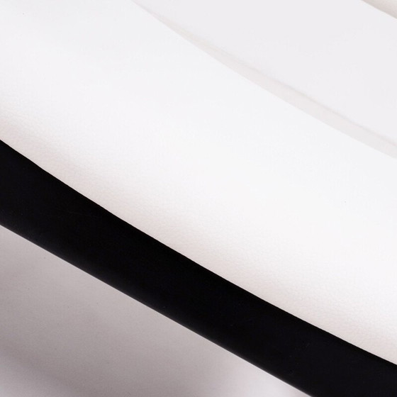 Image 1 of Ensemble de 6 chaises de salle à manger du milieu du siècle en blanc par Hans Wegner pour GETAMA