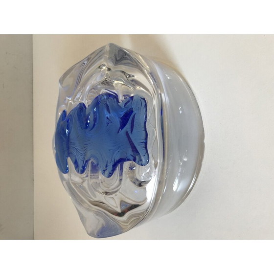 Image 1 of Coupe en cristal Daum, 1970