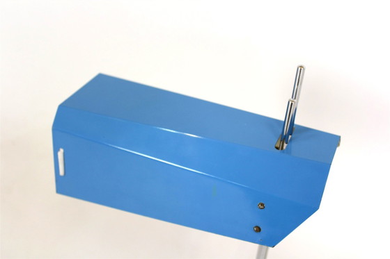 Image 1 of Lampe de table bleue de Josef Hurka pour Lidokov, 1970S