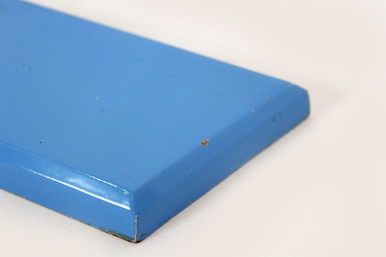 Image 1 of Lampe de table bleue de Josef Hurka pour Lidokov, 1970S