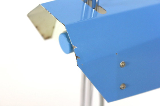 Image 1 of Lampe de table bleue de Josef Hurka pour Lidokov, 1970S