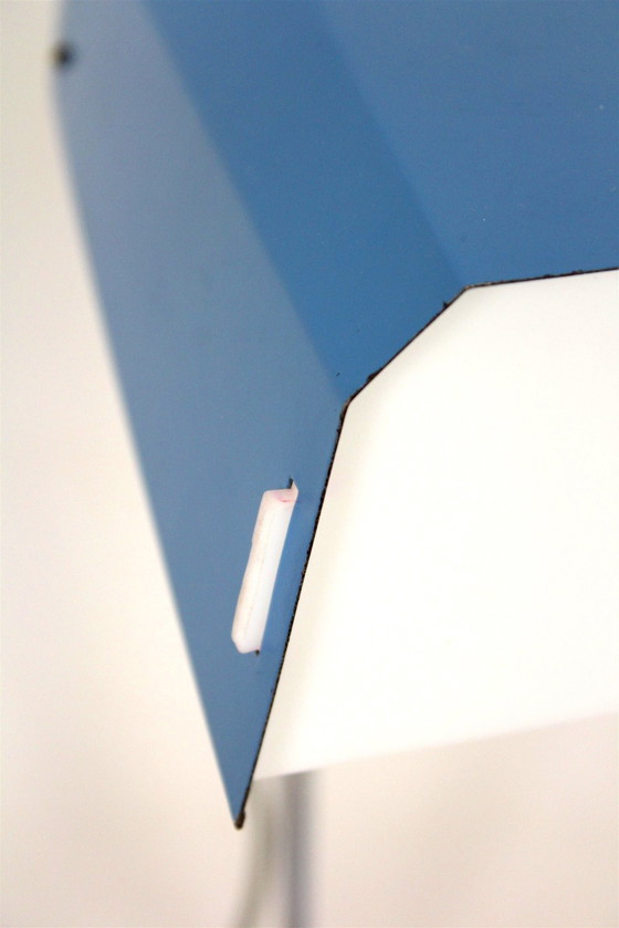 Image 1 of Lampe de table bleue de Josef Hurka pour Lidokov, 1970S