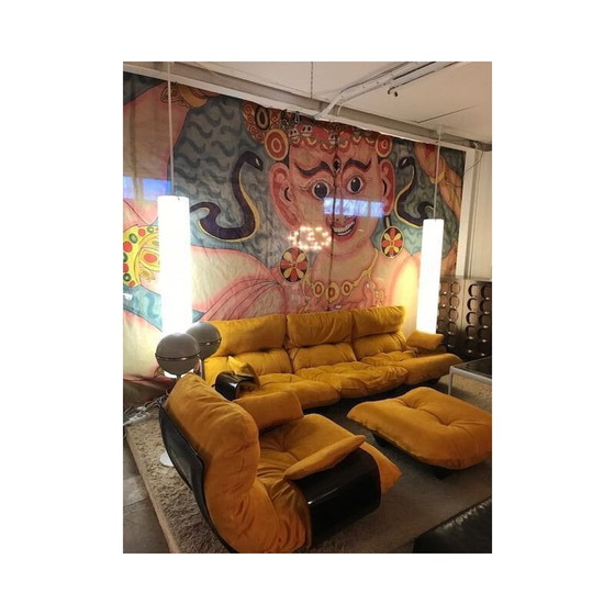 Image 1 of Paire de plafonniers à tubes vintage en blanc, 1960