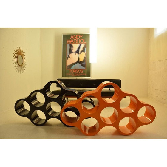 Image 1 of Paire de plafonniers à tubes vintage en blanc, 1960