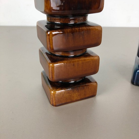 Image 1 of Paire de vases en céramique vintage par Cari Zalloni pour Steuler, Allemagne 1970