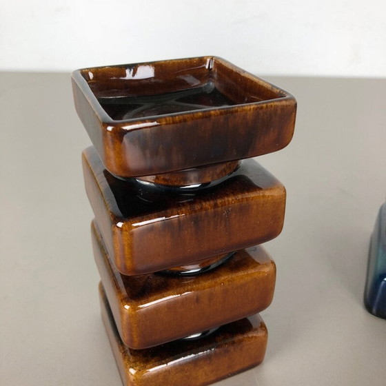 Image 1 of Paire de vases en céramique vintage par Cari Zalloni pour Steuler, Allemagne 1970