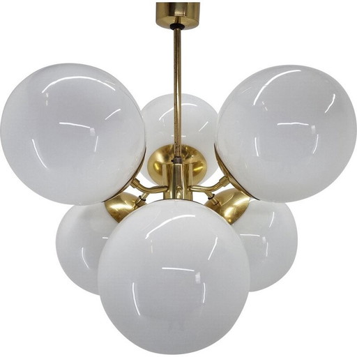 Lustre du milieu du siècle Sputnik Atomic, Italie 1970