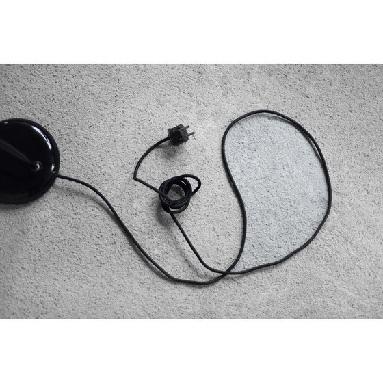 Image 1 of Lampe de bureau vintage Bauhaus en métal noir pour Gebrüder Cosack, Allemagne 1940