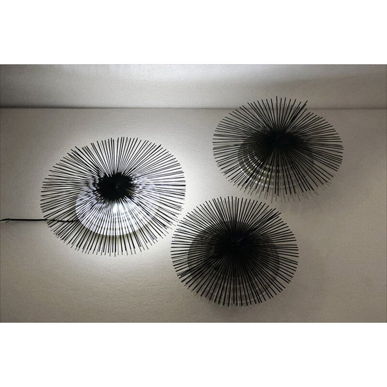 Image 1 of Lampes murales vintage Lumina 'Helios' par Riccardo Blumer, 1980
