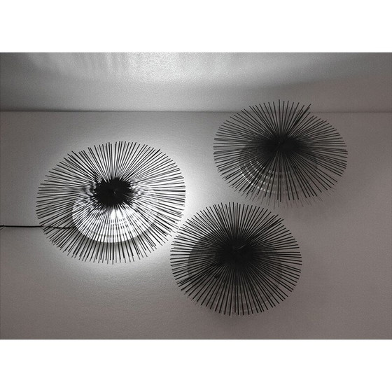 Image 1 of Lampes murales vintage Lumina 'Helios' par Riccardo Blumer, 1980