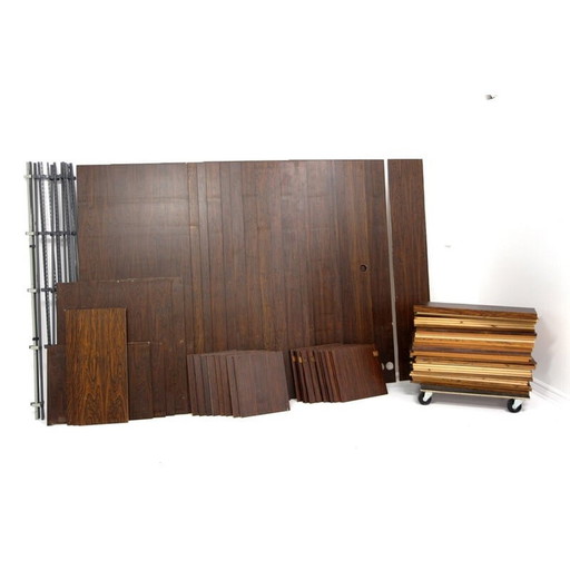 Bibliothèque vintage en palissandre, Suède 1960