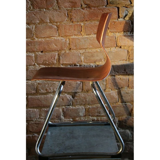 Image 1 of Paire de chaises vintage par Adam Stegner pour Elmar Flototto, 1960