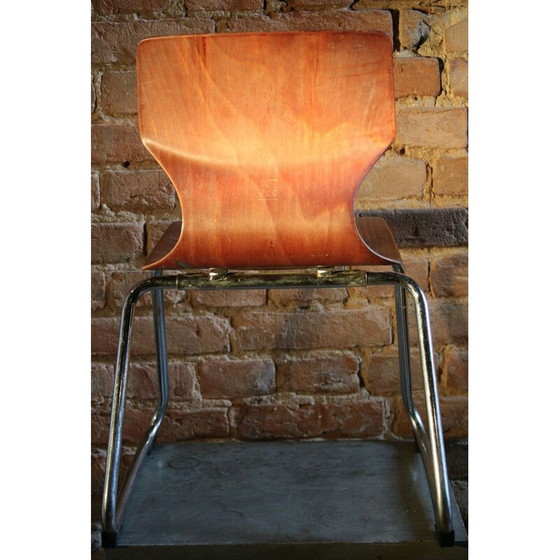 Image 1 of Paire de chaises vintage par Adam Stegner pour Elmar Flototto, 1960