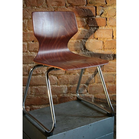 Image 1 of Paire de chaises vintage par Adam Stegner pour Elmar Flototto, 1960