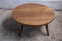 Table basse en chêne massif, 1960S Danemark