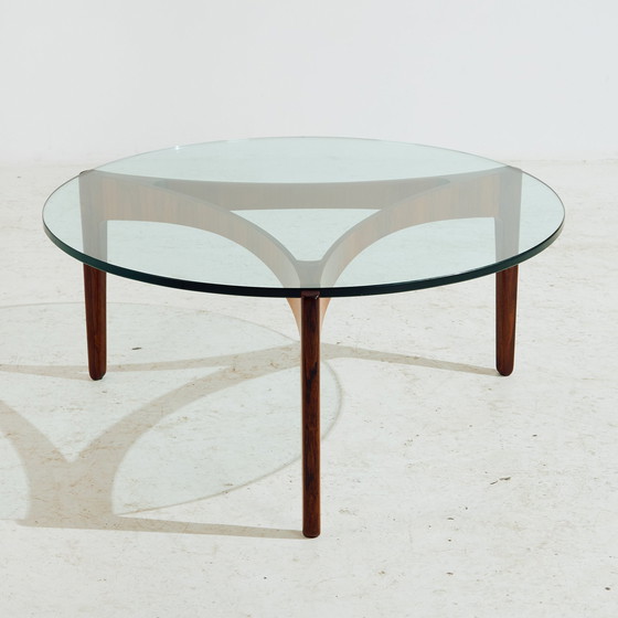 Image 1 of Mk10366 Table basse en bois de rose par Sven Ellekaer pour Christian Linneberg