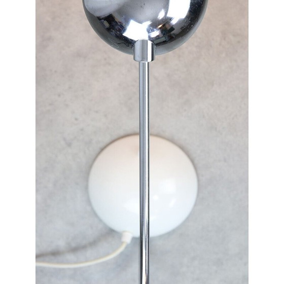 Image 1 of Lampe de table vintage chromée pour Meblo, 1980