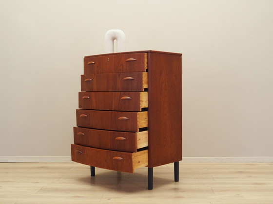 Image 1 of Commode en teck, Design danois, 1970S, Production : Danemark