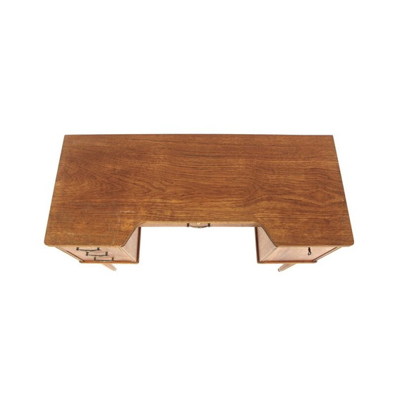Image 1 of Secrétaire scandinave vintage en teck, Suède 1950