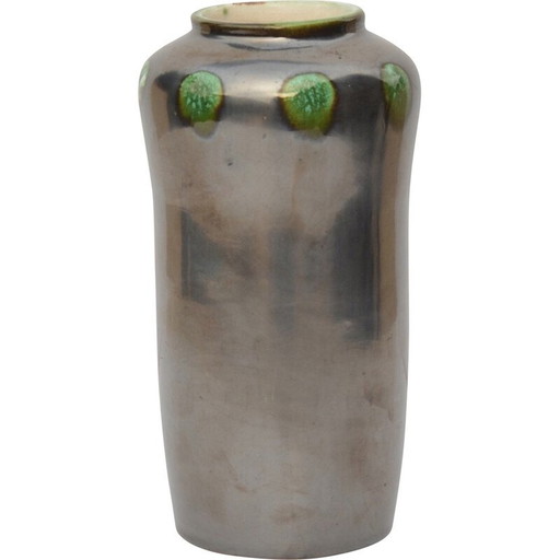 Vase vintage en céramique pour Keramika Kravsko, Tchécoslovaquie 1960