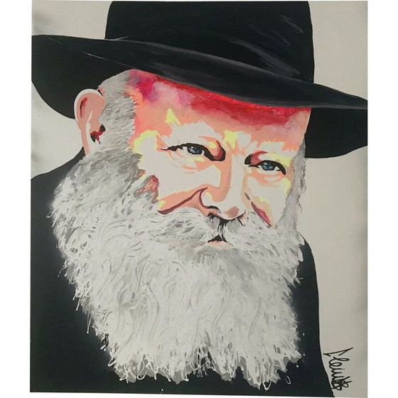 Image 1 of Peinture vintage "Habad connection" par ClemS, 2020