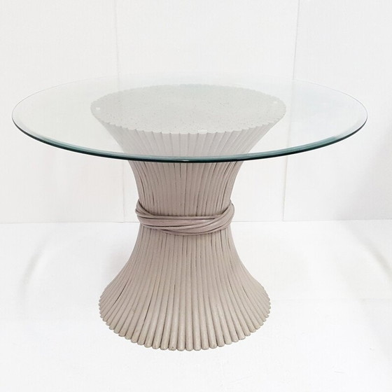 Image 1 of Table de salle à manger vintage par McGuire 1960