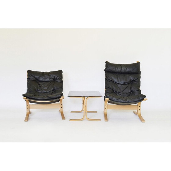 Image 1 of Ensemble de salon Siesta vintage par Ingmar Relling pour Westnofa, Norvège 1960