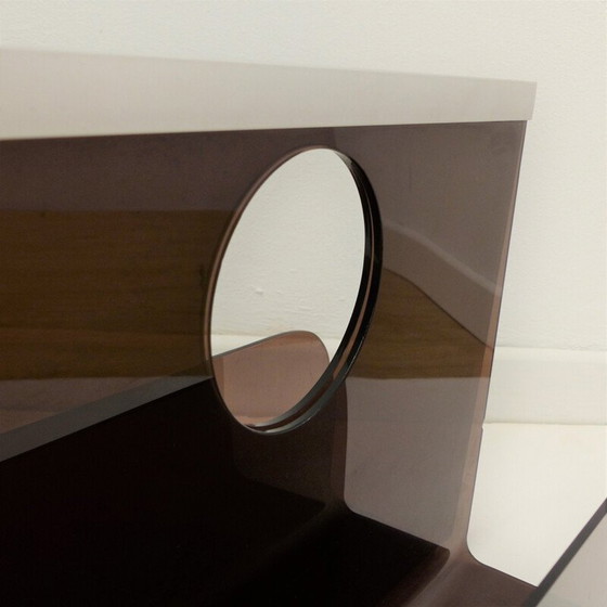 Image 1 of Porte-revues vintage en plexiglas par Michel Dumas pour Roche Bobois 1960s