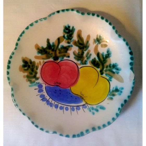 Image 1 of Service à thé vintage Cerenne Vallauris avec bol, 1950