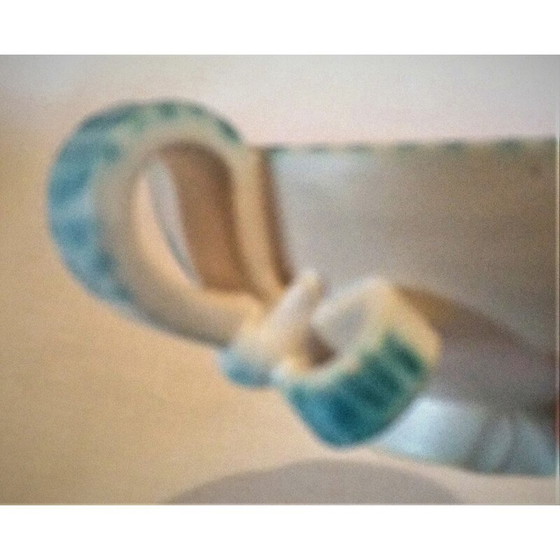 Image 1 of Service à thé vintage Cerenne Vallauris avec bol, 1950