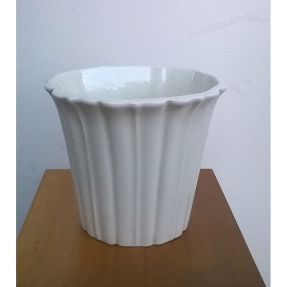 Image 1 of Vase en céramique blanche Richard Ginori, Gio PONTI - Années 1930