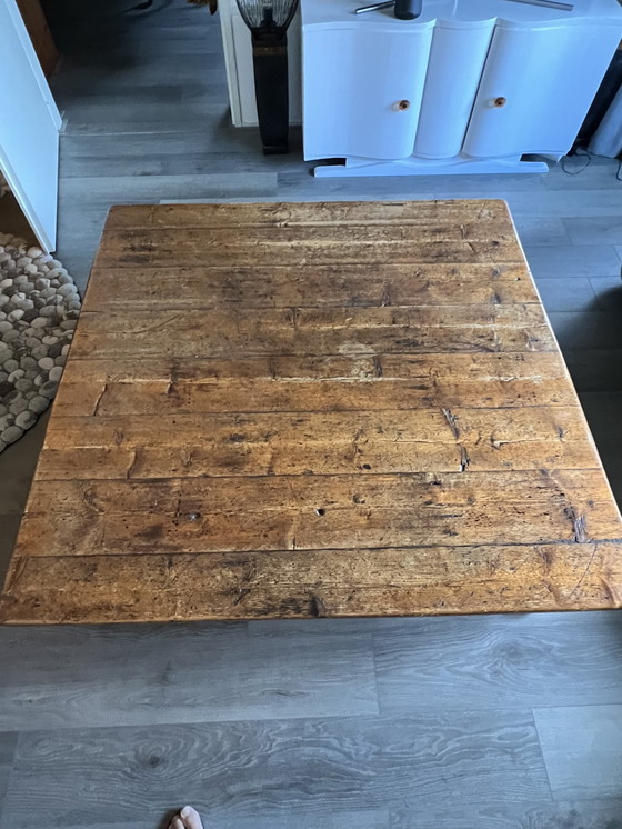 Image 1 of Table basse en bois