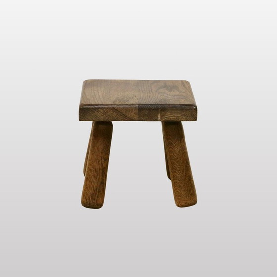 Image 1 of Tables gigognes vintage en chêne foncé, France 1960