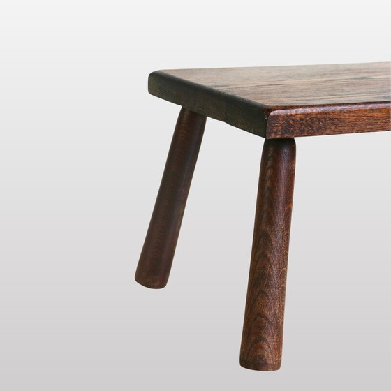 Image 1 of Tables gigognes vintage en chêne foncé, France 1960