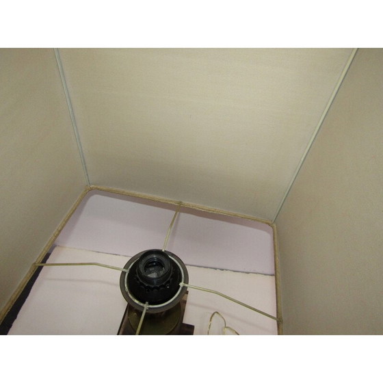 Image 1 of Lampe vintage en plexiglas et métal, Italie 1970