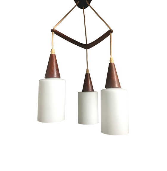 Image 1 of Suspension Vintage • Boomerang • Louis Kalff • Philips • Space Age • 1960