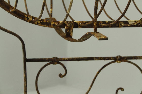 Image 1 of Berceau Vintage en acier, 19ème siècle