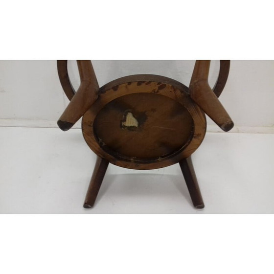Image 1 of Paire de fauteuils vintage avec table basse par Karel Koželka et Antonín Kropáček, Tchécoslovaquie 1940