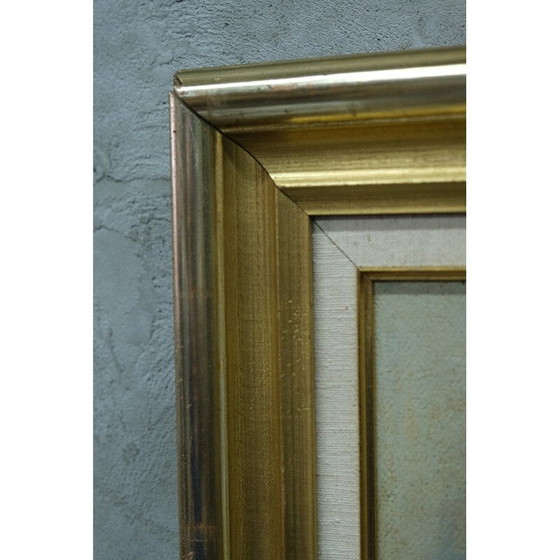 Image 1 of Peinture scandinave vintage par Gigeon Isaksson, 1960s