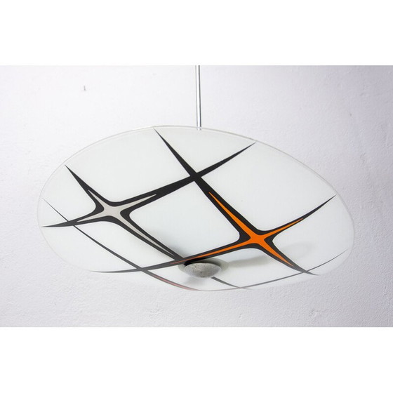 Image 1 of Lampe suspendue de l'ère spatiale, Mid Century, Tchécoslovaquie, années 1950-1960
