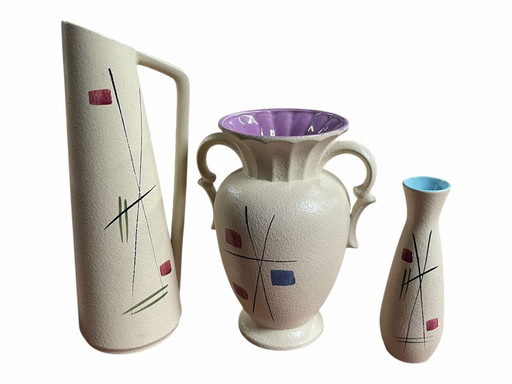 2 pièces Vases étrangers